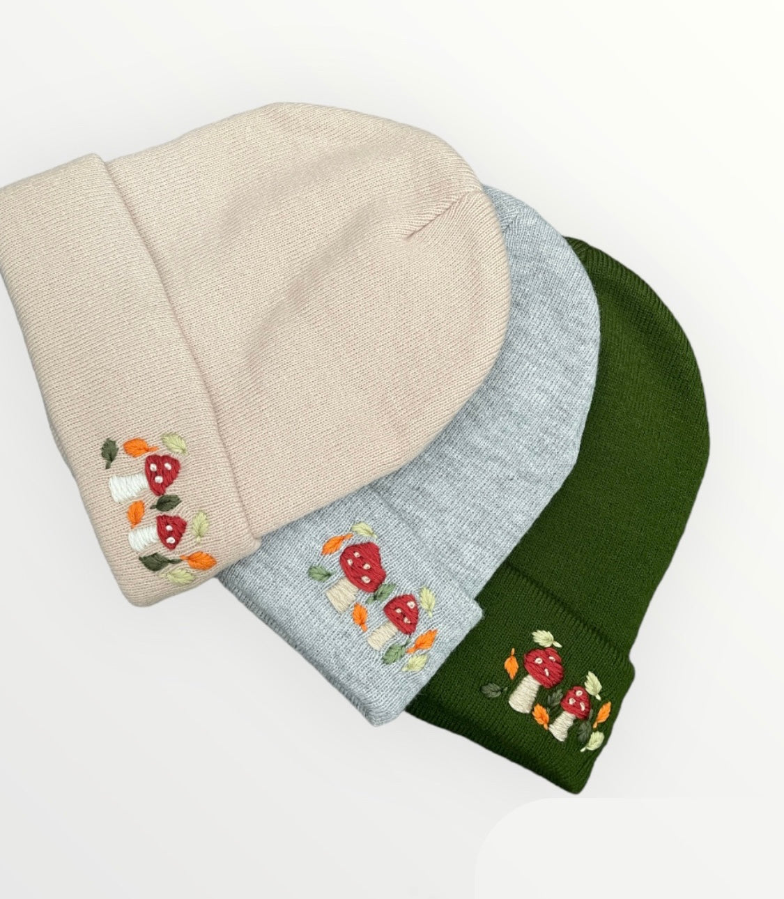 Mushrooms Beanies