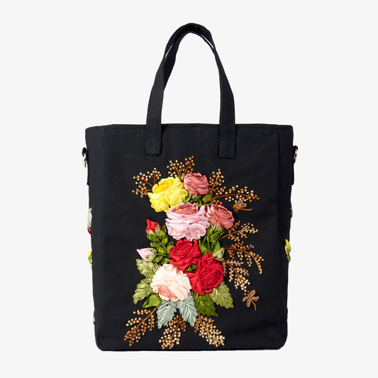 Roses Bouquet Convertible Bag