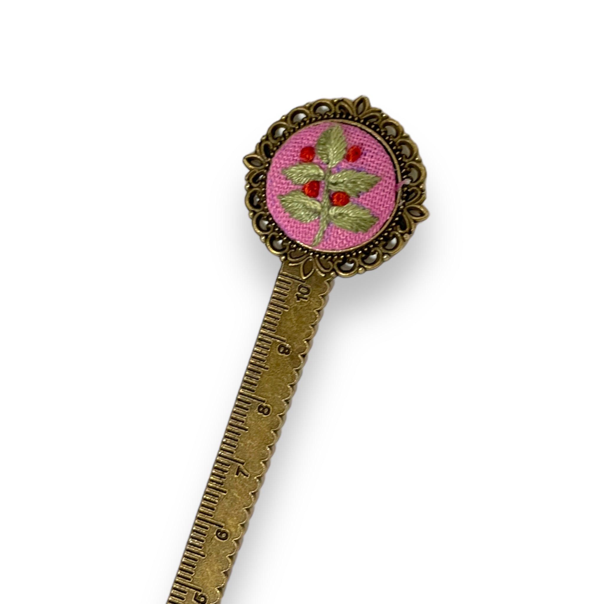 Hand embroidered Bookmark